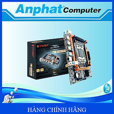 Bo mạch chủ Main T-WOLF Xeon TW-X99D4M (LGA2011V3-V4/4*DDR4(Chạy được Ram thường)/Lan 1000/NVMe/PCIe16X/PCIe1X) - Hàng Chính Hãng