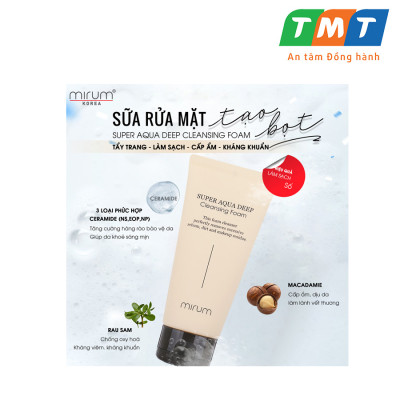 [HÀNG CHÍNH HÃNG] Sữa Rửa Mặt Mirum