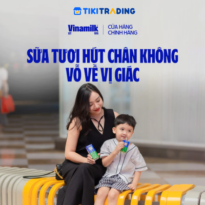 Thùng 48 hộp Sữa Tươi Tiệt Trùng Vinamilk Green Farm có đường 110ml