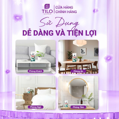 Combo 6 bịch khăn giấy rút đáy TiLo 1280 tờ tặng 3 móc treo đôi giấy dai mềm mịn