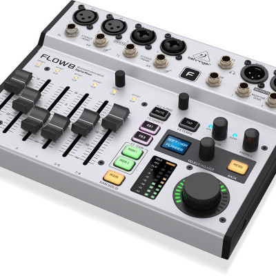 BỘ TRỘN ÂM THANH MIXER BEHRINGER FLOW 8-Hàng Chính Hãng
