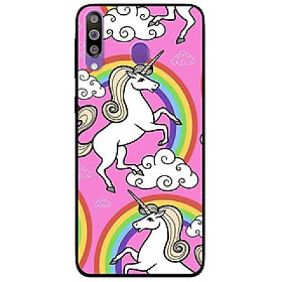 Ốp lưng dành cho Samsung M30 - M30s - M31 mẫu Họa Tiết Ngựa Cầu Vòng