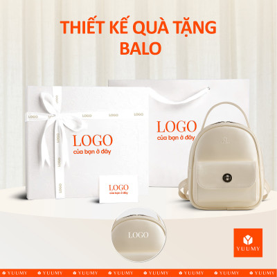 Balo Yuumy ( Thời trang nữ mini phong cách dễ thương  - Balo da Glossy YBA110 )