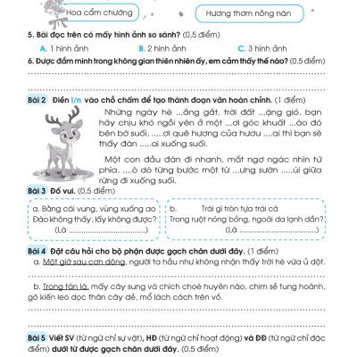 Bộ Đề Ôn Luyện Và Kiểm Tra Tiếng Việt 3 - MEGA