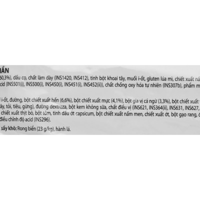 Thùng 20 gói Mì Rong Biển Ottogi 120gx20