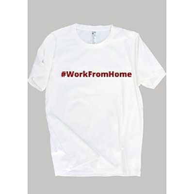 Áo thun nam nữ 80% Cotton White13