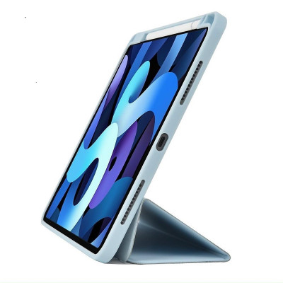 Bao da cho iPad Pro 11 inch M4 2024 hiệu Wiwu Skin Feeling Protective chất liệu TPU silicon chống trầy xước,chống va đập - Hàng nhập khẩu