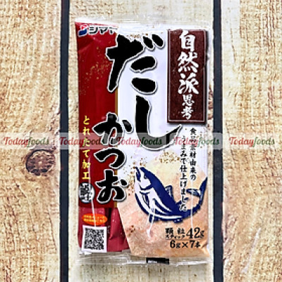 Hạt Nêm Cá Ngừ Mutenka Dashi Katsuo ( Shimaya ) (7 Gói x 6g) 42G - Hạt Nêm Không Bột Ngọt