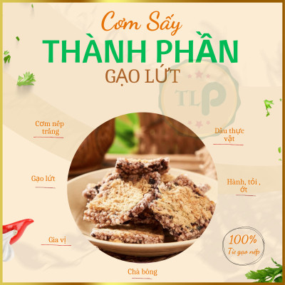 CƠM SẤY GẠO LỨT TÂN LỘC PHÁT BỊCH 130G