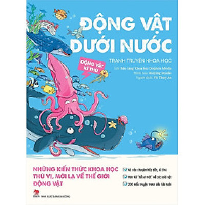 Sách - Tranh truyện khoa học - Động vật kì thú