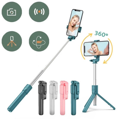 Tripod Gậy Selfie Có Đèn Trợ Sáng & Remote – Gấp Gọn, Dễ Mang, Hỗ Trợ Quay Chụp Mọi Nơi