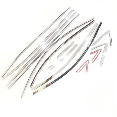 Nẹp viền chân kính, viền cong kính cho xe Toyota Vios 2019-2022