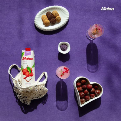 Nước Ép Vải Malee 1L - Nhập Khẩu Thái Lan | Malee 100% Lychee Juice 1L