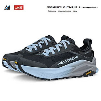 GIÀY CHẠY VÀ ĐI BỘ ĐỊA HÌNH  ALTRA OLYMPUS6 W BLACK - AL0A85NK000