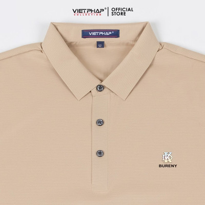 Áo Polo Nam VIỆT PHÁP Form Luxury - Thun Lụa Lạnh, lịch lãm, sang trọng 2A111