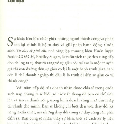 Thành Công Tức Thì - Tư Duy Tỷ Phú