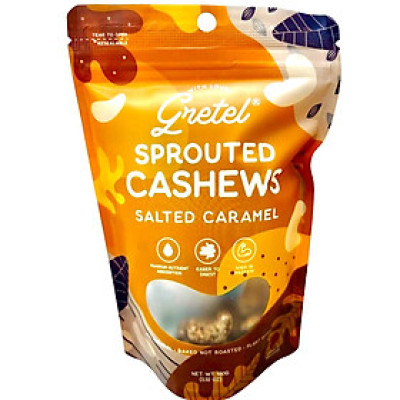 Hạt Điều Nảy Mầm - Snack tốt cho sức khỏe- Ngon hơn bổ dưỡng hơn - Vị Caramel muối