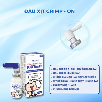 Xịt Ngừa Sâu Răng Altawell KIDTeeth Cho Trẻ Từ 6 Tháng Tuổi, Vị Dưa Hấu Thơm Ngon