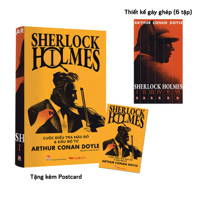 Cuộc Điều Tra Màu Đỏ & Dấu Bộ Tứ (Sherlock Holmes – 1) [Tặng Postcard]