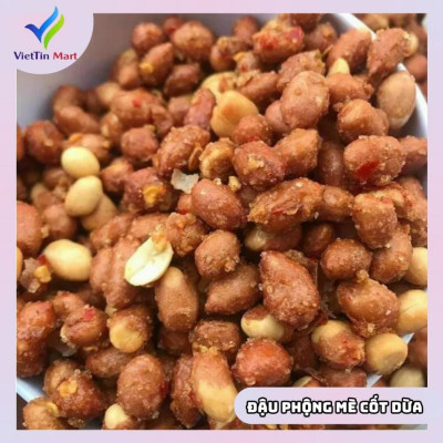 Đậu Phộng Rang Tỏi Ớt VIETTINMART 1KG