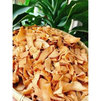 Gói 500GR MỨT DỪA VỊ CACAO SẤY GIÒN SIÊU THƠM NGON THANH THANH