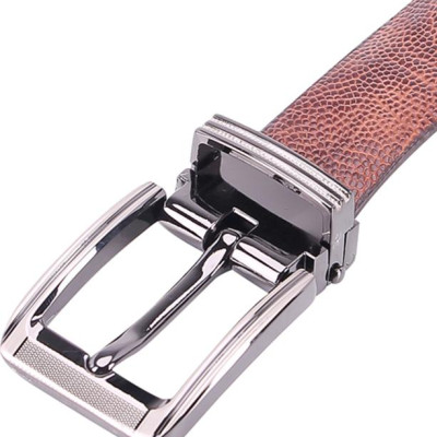 Thắt Lưng Nữ Da Đà Điểu Trơn Huy Hoàng HT5415 - Nâu Đỏ