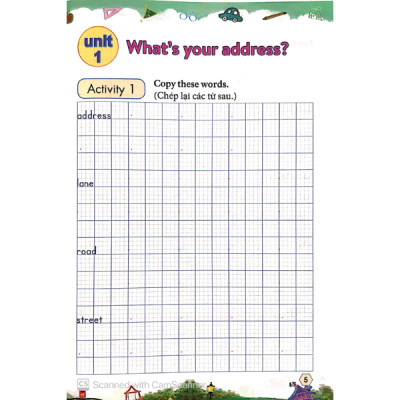 Luyện Viết Tiếng Anh Lớp 5 (Tập 1) (Tái Bản)