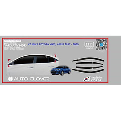 Vè mưa toyota vios  - vè mưa vios 2017 - 2020