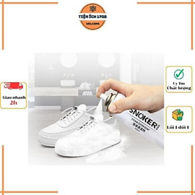 Chai Xịt Tạo Bọt Vệ Sinh Giày SNOKER Cao Cấp 300ml Làm Sạch Giày Cao Cấp Giúp Giày Trắng Sáng