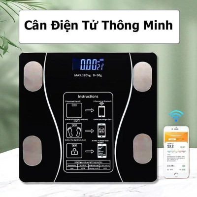 Cân Điện Tử Sạc USB Bluetooth: Theo Dõi Lượng Mỡ và Nhiệt Độ Phòng Tự Động Loại Tốt