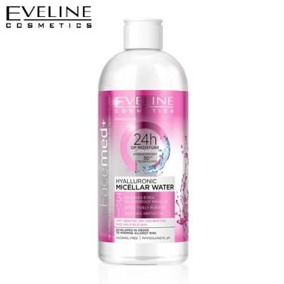 Nước tẩy trang dưỡng ẩm FACEMED cho da khô nhạy cảm 400ml