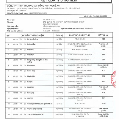 Gạo Quảng Trị VIETGAP) tốt cho NGƯỜI TIỂU ĐƯỜNG, GÚT, BÉO PHÌ TÚI 5 KG