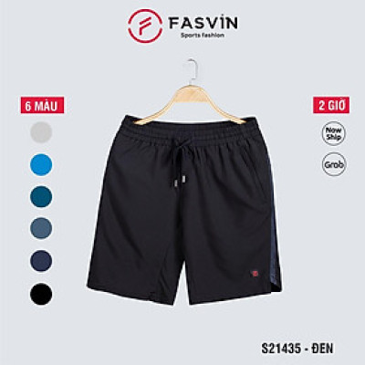 Quần short thể thao nam Fasvin S21435.HN chất liệu cao cấp mềm mịn thoải mái