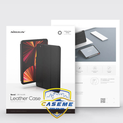 Bao Da Bevel Leather Case Chính Hãng Nillkin Dành Cho iPad Mini 6/Mini 7  - Hàng Chính Hãng