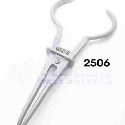 Kìm đặt thun tách kẽ Brewer mũi cong nhọn (Kẹp đê cao su) 