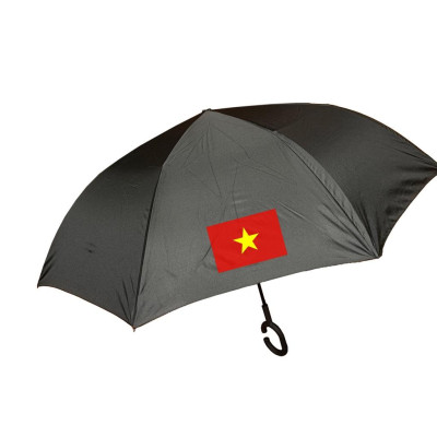 Ô gấp ngược cờ Việt Nam tiện dụng và cao cấp dùng cho ô tô DC-MN01 - Có 3 màu lựa chọn Hàng Loại 1