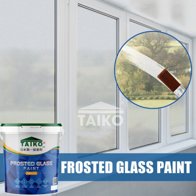 18 Kg Keo Sơn Mờ Kính Chống Nhìn Trộm TAIKOMI, Keo Sơn Bóng Mờ Kính Văn Phòng, Mờ Kính Cửa Sổ, Nhà Tắm, Phòng Ngủ