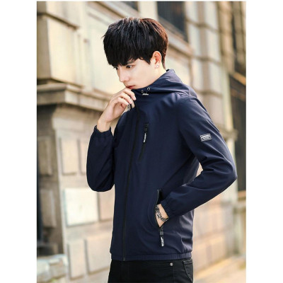 Áo khoát nam đẹp dây kéo ngực có nón cao cấp mẫu mới cực chất-A1037