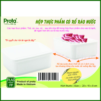 Combo 2 Hộp Thực Phẩm Prota PT961
