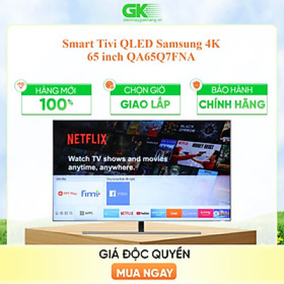 Smart Tivi QLED Samsung 4K 65 inch QA65Q7FNA - Hàng chính hãng( Chỉ giao HCM)