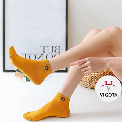 Sét 10 đôi tất gấu loại cổ ngắn dành cho nữ co giãn tốt khử mùi kháng khuẩn TG01