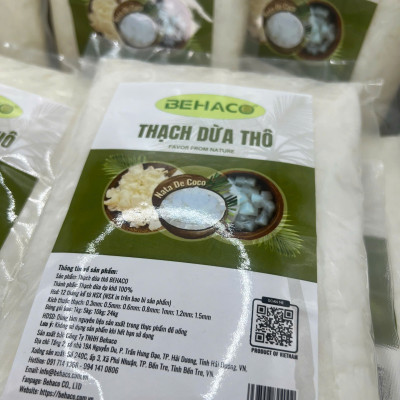 Thạch dừa BEHACO 8 ly, túi 1kg