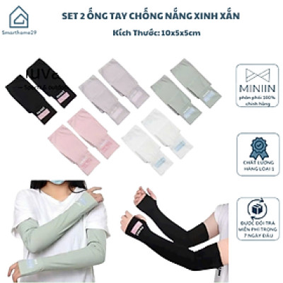 Ống Tay Chống Nắng Họa Tiết Xinh Xắn, Set 2 Chiếc, Che Nắng, Chống Tia UV SWEET - HÀNG CHÍNH HÃNG MINIIN