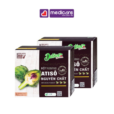 Bột atisô DATINO nguyên chất hộp 15 gói x 3g