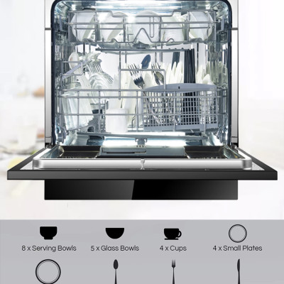 Máy rửa bát hiện đại BAUER BW2680F - Gokitchen - Hàng chính hãng