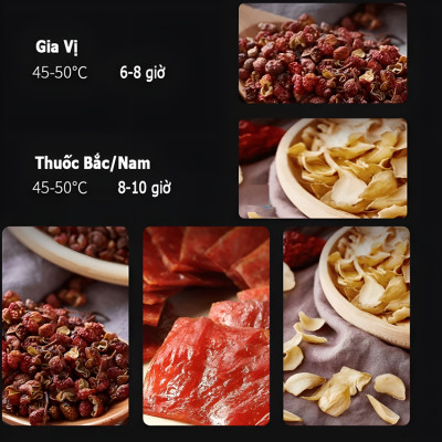 Máy sấy thực phẩm dung tích 210 lít, 22 khay thương hiệu Mỹ cao cấp Septree DBC-22A - Hàng Nhập Khẩu