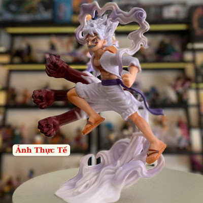 Mô Hình Luffy Gear 5 Bản 3 Đấm 17cm Mô hình One Piece Cao Cấp, Figure Mô Hình Anmie One Piece Luffy Vua Hải Tặc