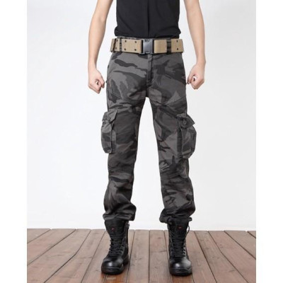 Quần dài túi hộp dã ngoại_sinh tồn