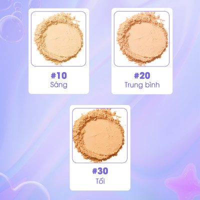 Phấn Phủ Nén Trang Điểm myKella TINTED MAGIC C RYSTA.L Giữ Lớp Makeup Lâu Trôi Cả Ngày