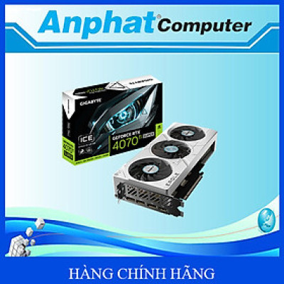 Card màn hình VGA Gigabyte GeForce RTX 4070 Ti SUPER EAGLE OC ICE 16G (N407TSEAGLEOC ICE-16GD) - Hàng Chính Hãng